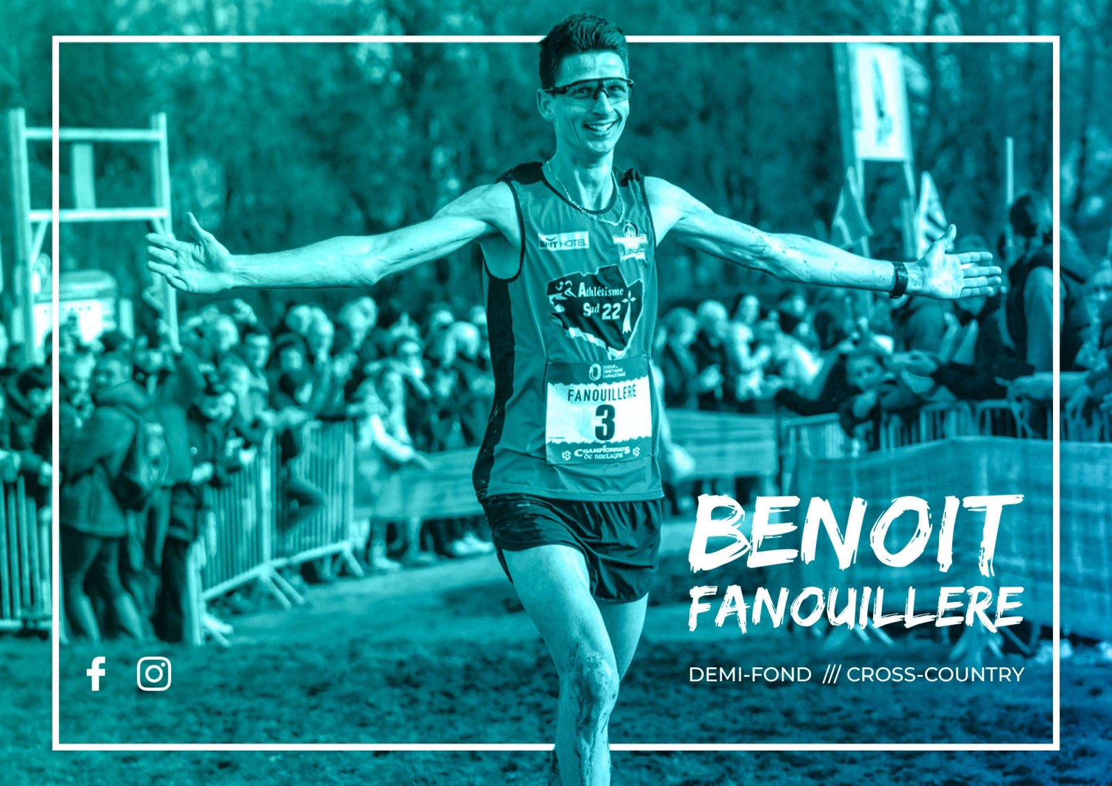Plaquette sponsor Benoît Fanouillère